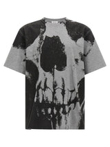 Alexander McQueen Gray Cotton T-Shirt