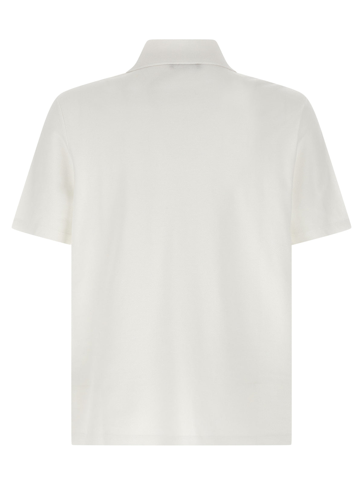 Polo Balmain en coton bicolore