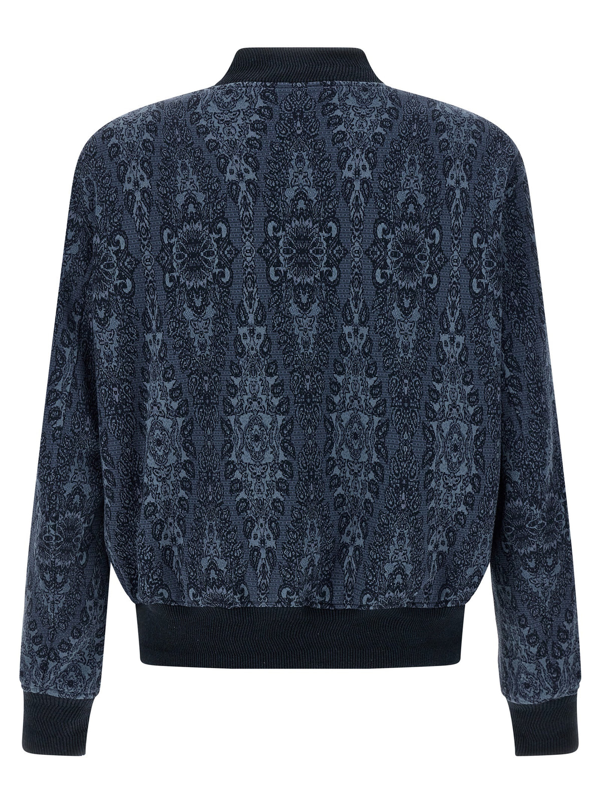 Etro Blue Cotton Bomber