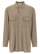 Magliano Gray Polyester Blouse