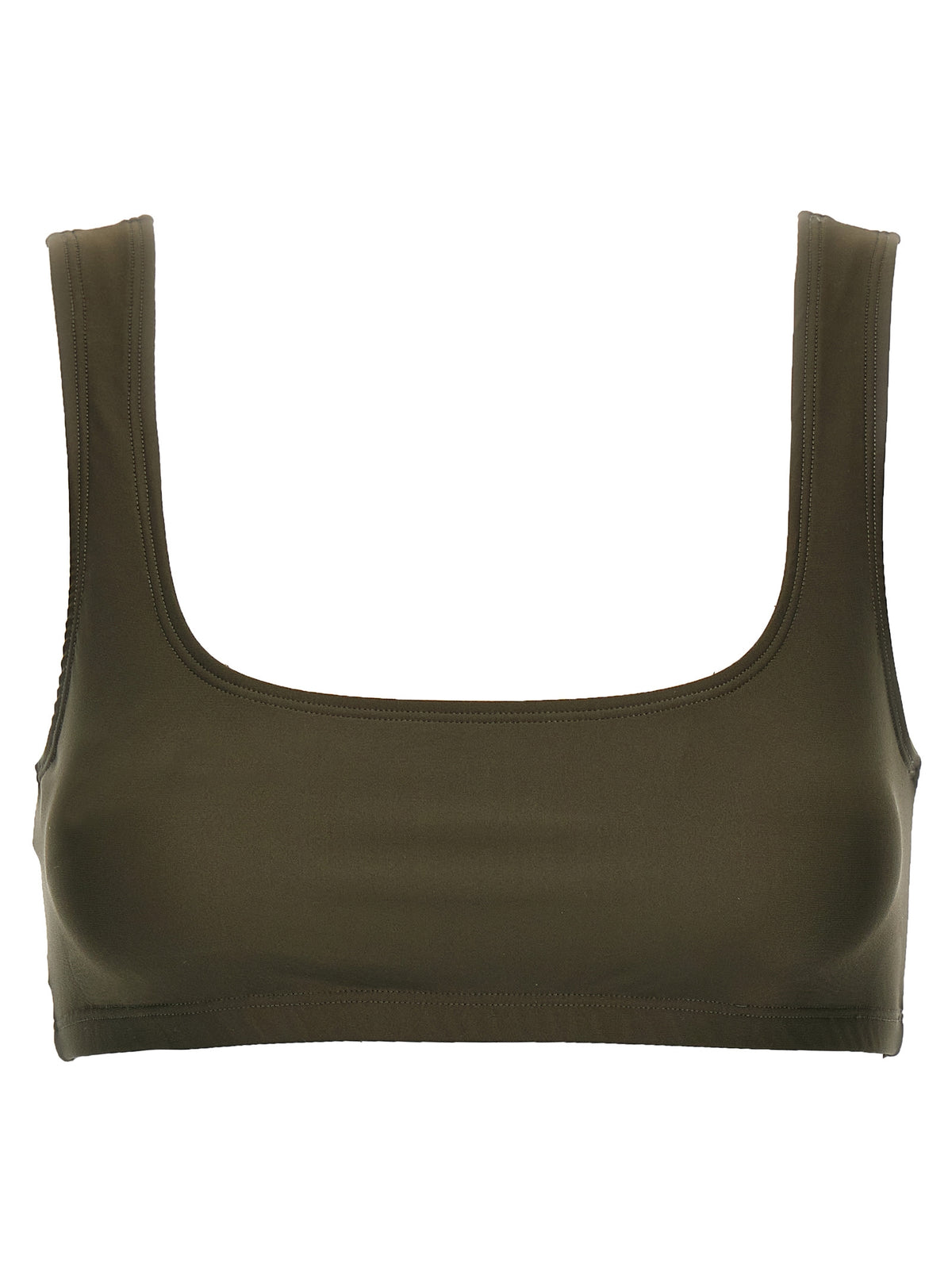 The Andamane Hollywood Brown Polyamide Tank Top