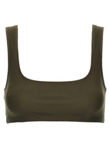 The Andamane Hollywood Brown Polyamide Tank Top