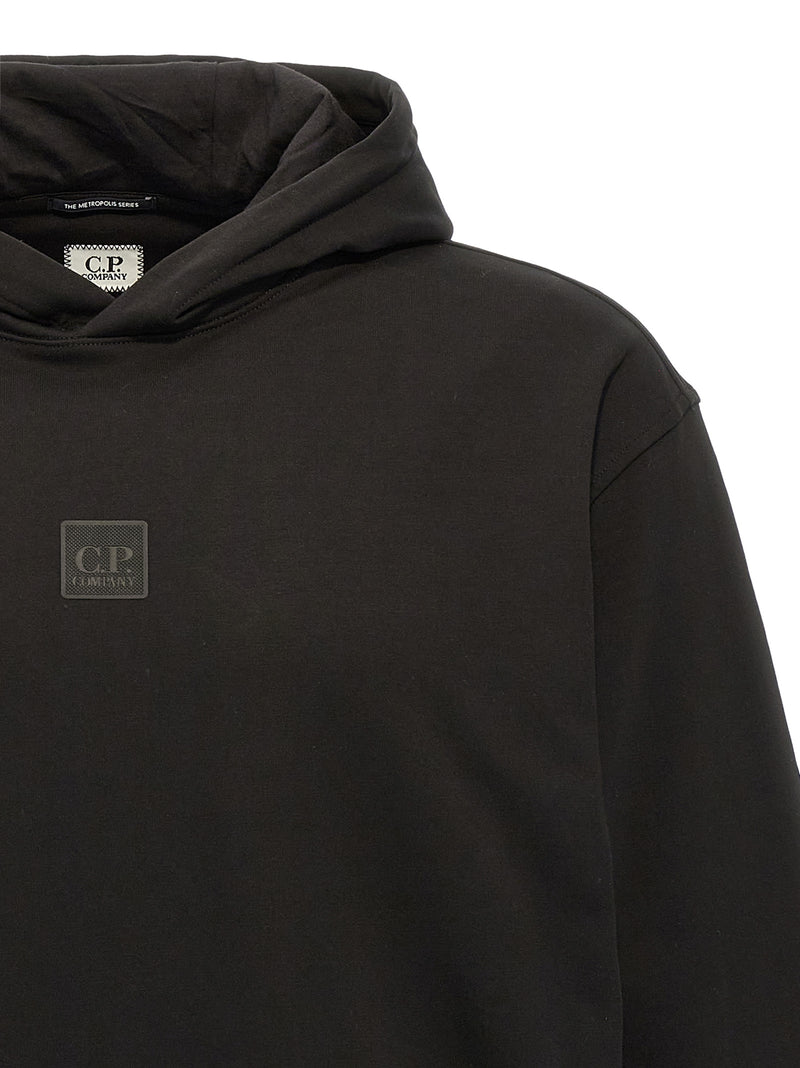 C.P. Company Black Cotton Sweatshirt