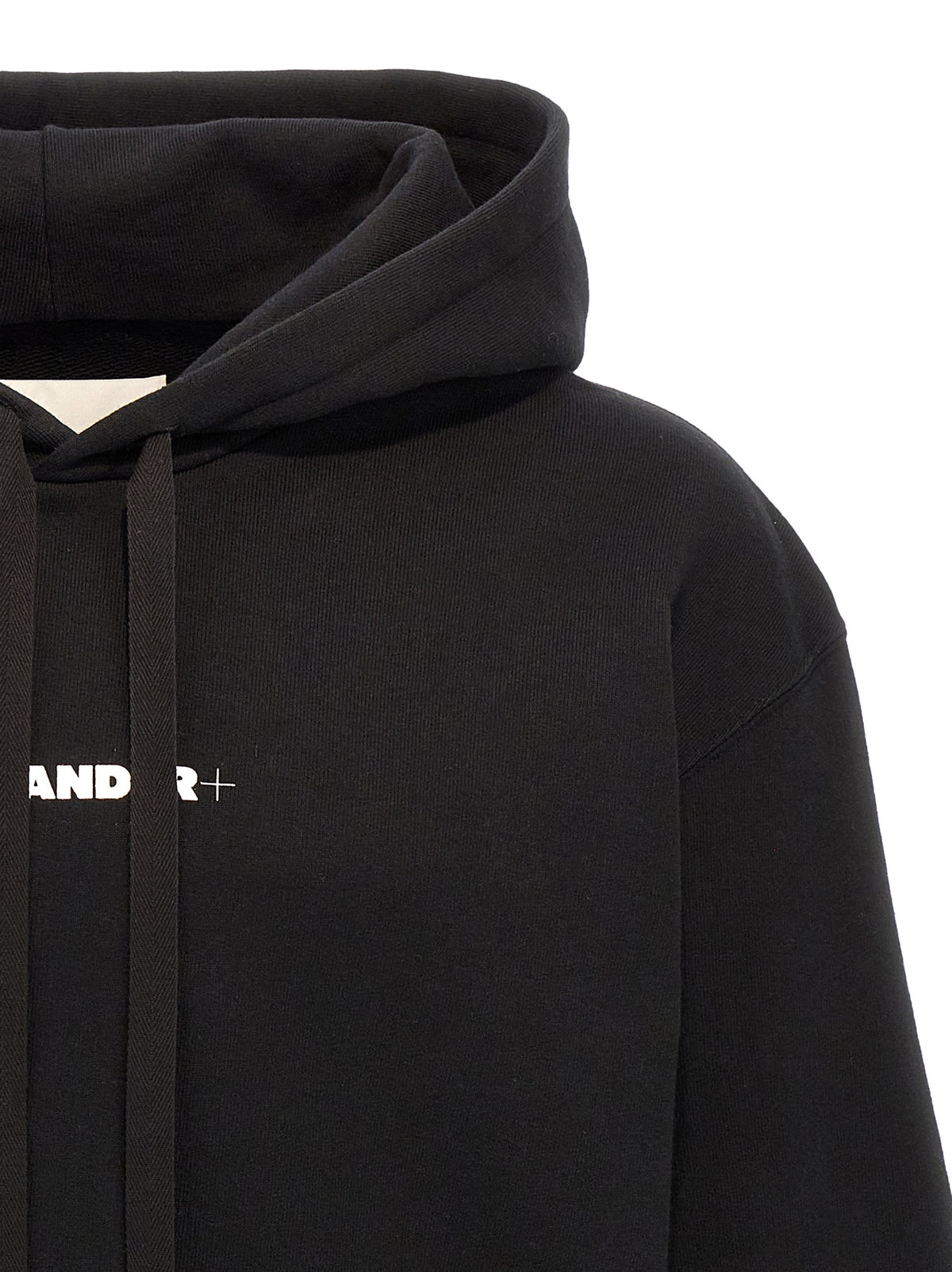 Jil Sander Black Cotton Sweatshirt - Luxury Comfort