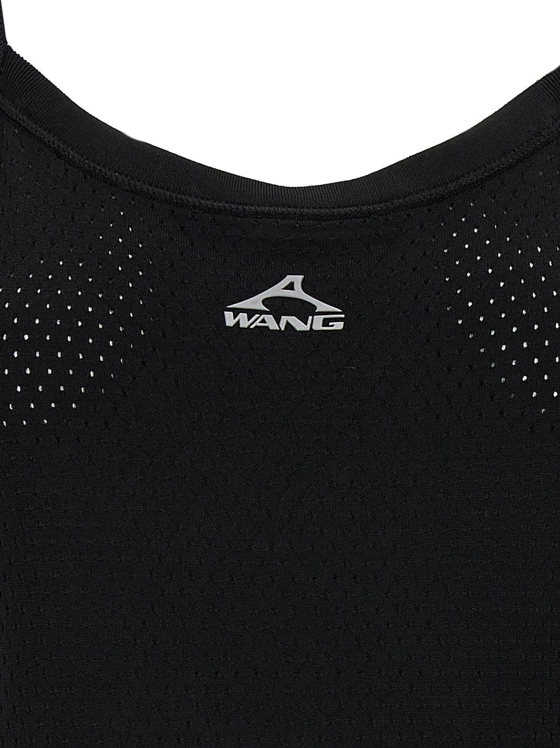 T BY ALEXANDER WANG Black Viscose Midi Dress