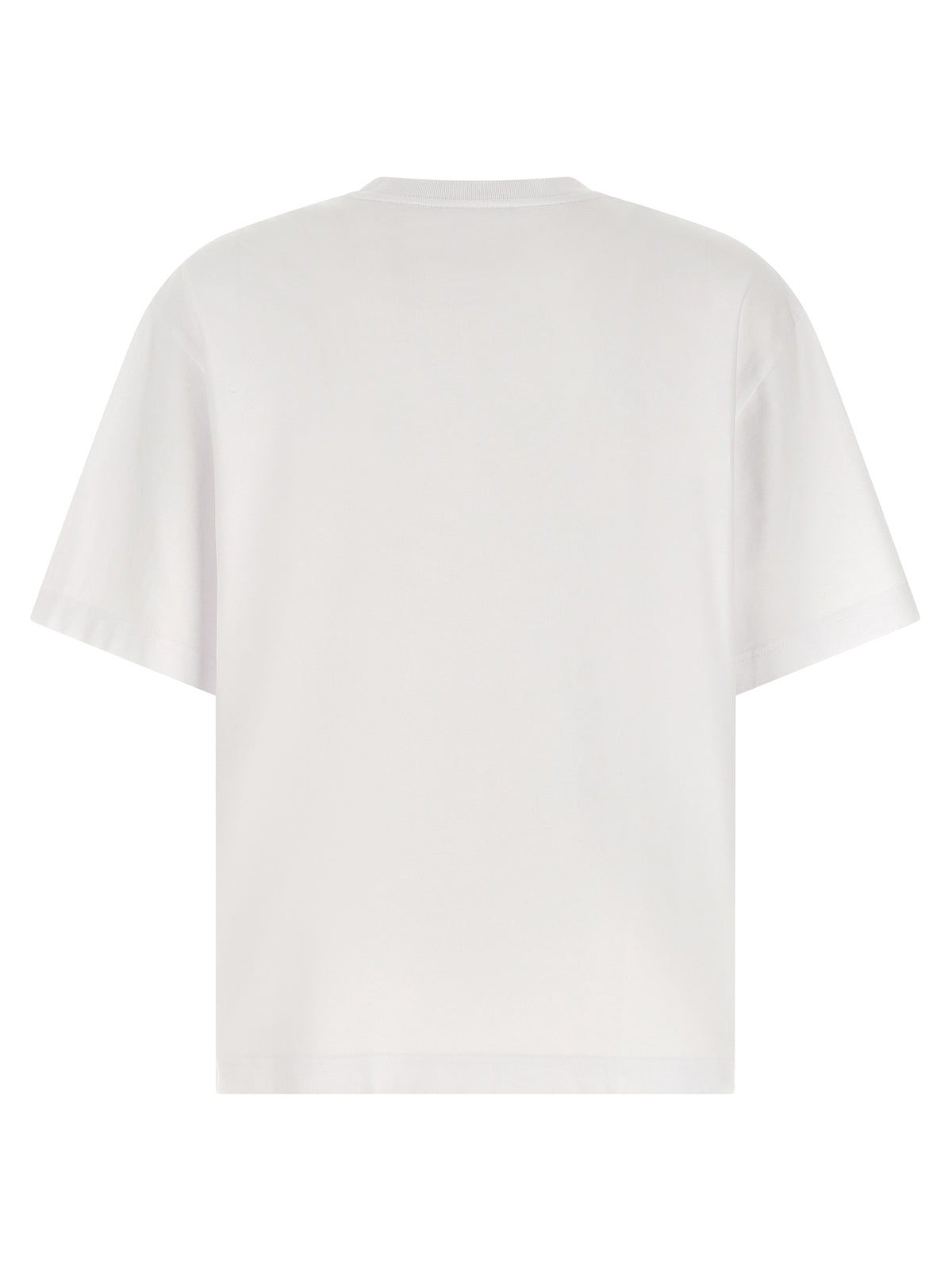 Maison Kitsuné White Cotton T-Shirt - Timeless Elegance
