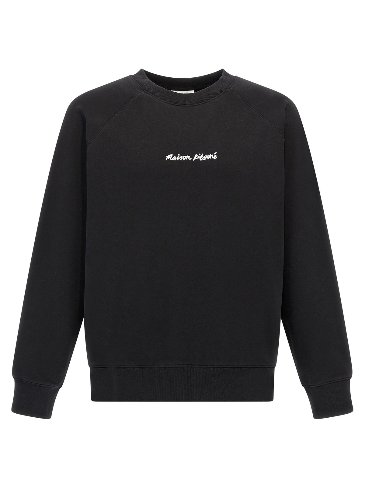 Maison Kitsuné Black Cotton Sweatshirt