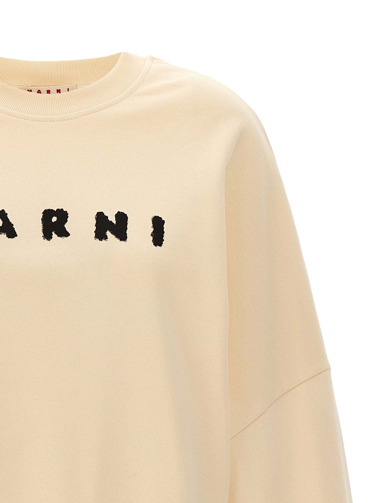 Marni White Cotton Sweatshirt