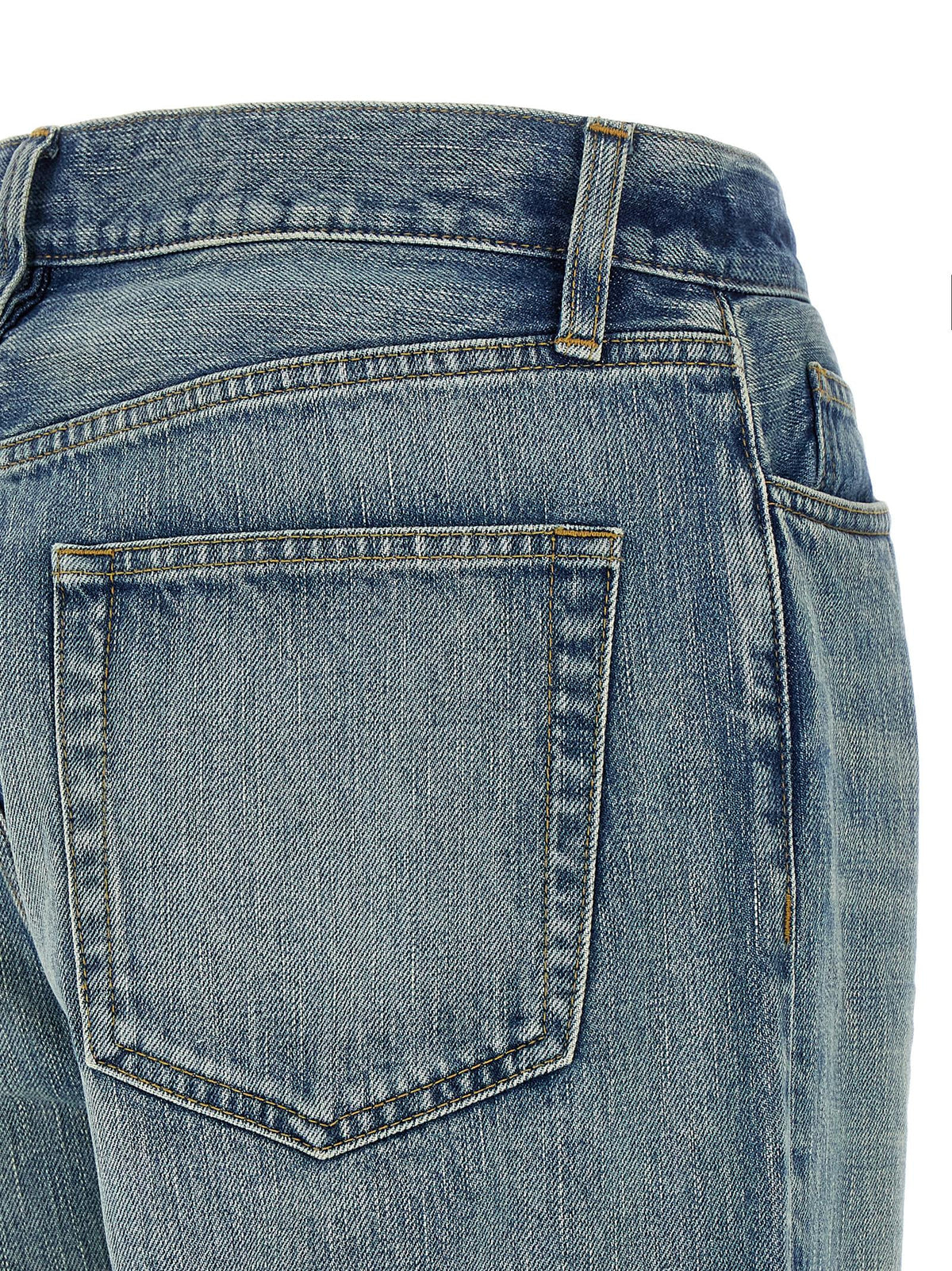 Fear Of God Blue Cotton Straight-Leg Jeans