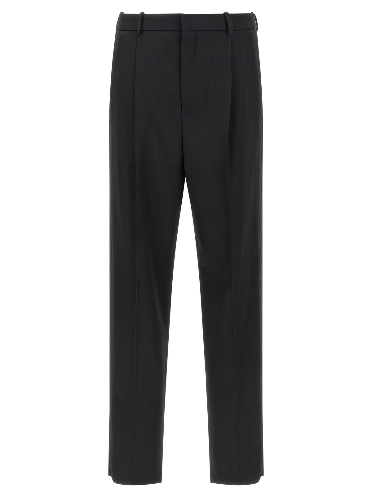 Pantalon de costume Saint Laurent noir en laine