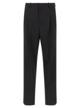 Pantalon de costume Saint Laurent noir en laine