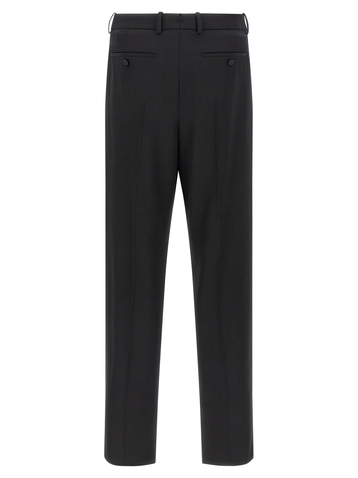 Pantalon de costume Saint Laurent noir en laine