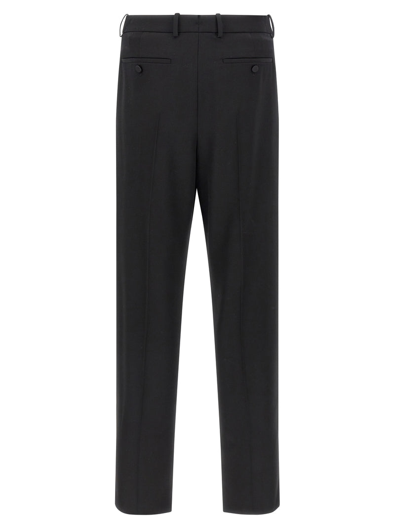 Saint Laurent Black Wool Dress Pants