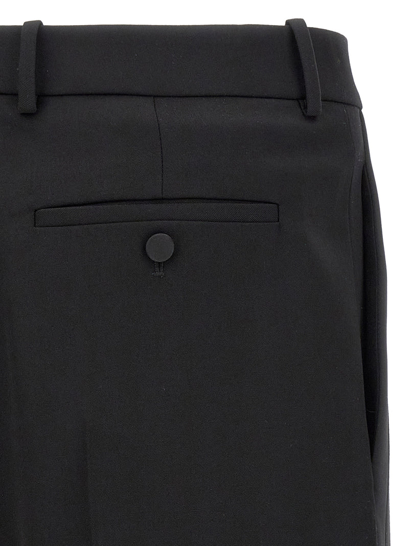 Saint Laurent Black Wool Dress Pants