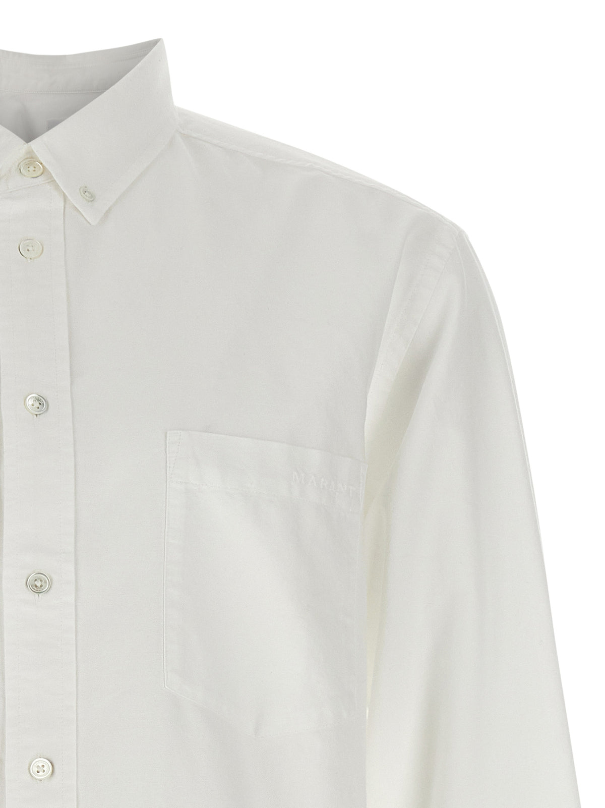 Isabel Marant Jasolo White Cotton Blouse for Men