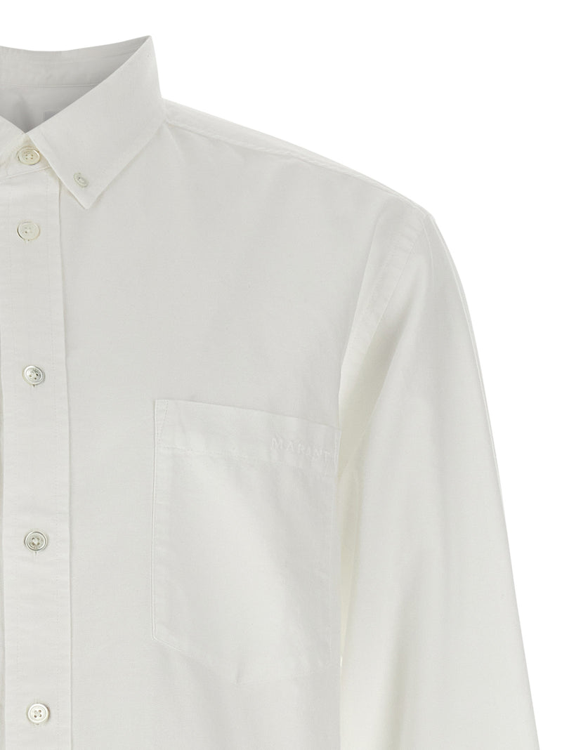 Isabel Marant Jasolo White Cotton Blouse for Men