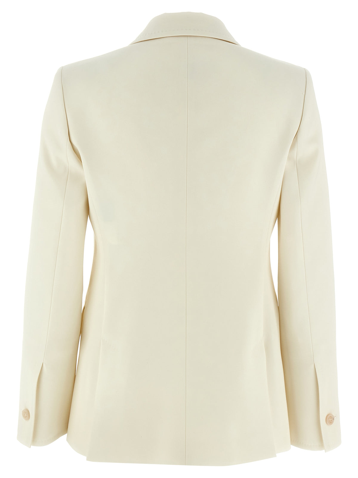 Max Mara White Virgin Wool Blazer