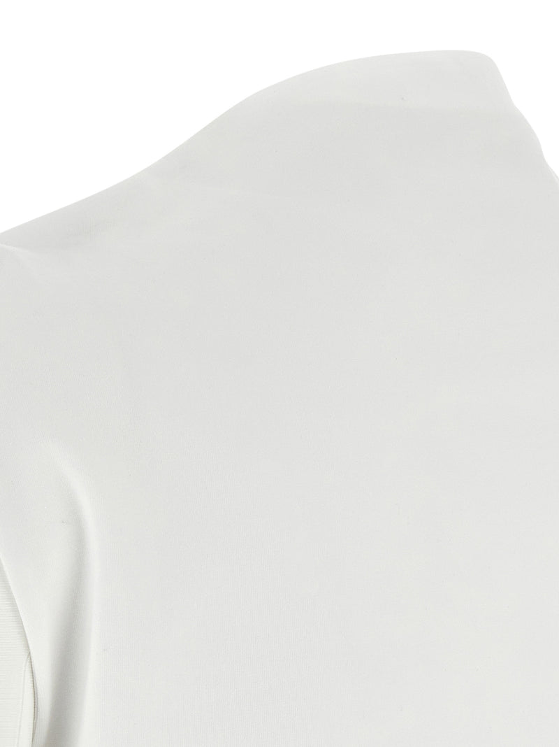 Armarium White Cotton Sleeveles T-Shirt