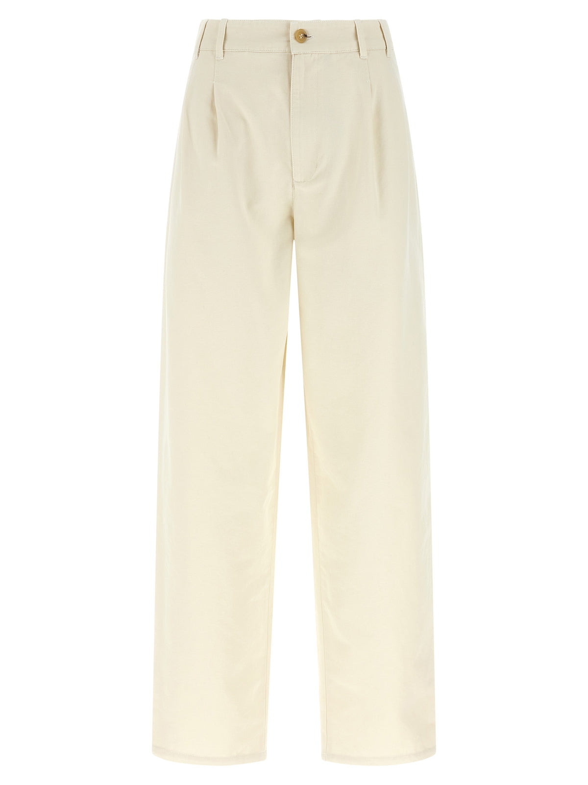 A.P.C. Beige Cotton Casual Pants