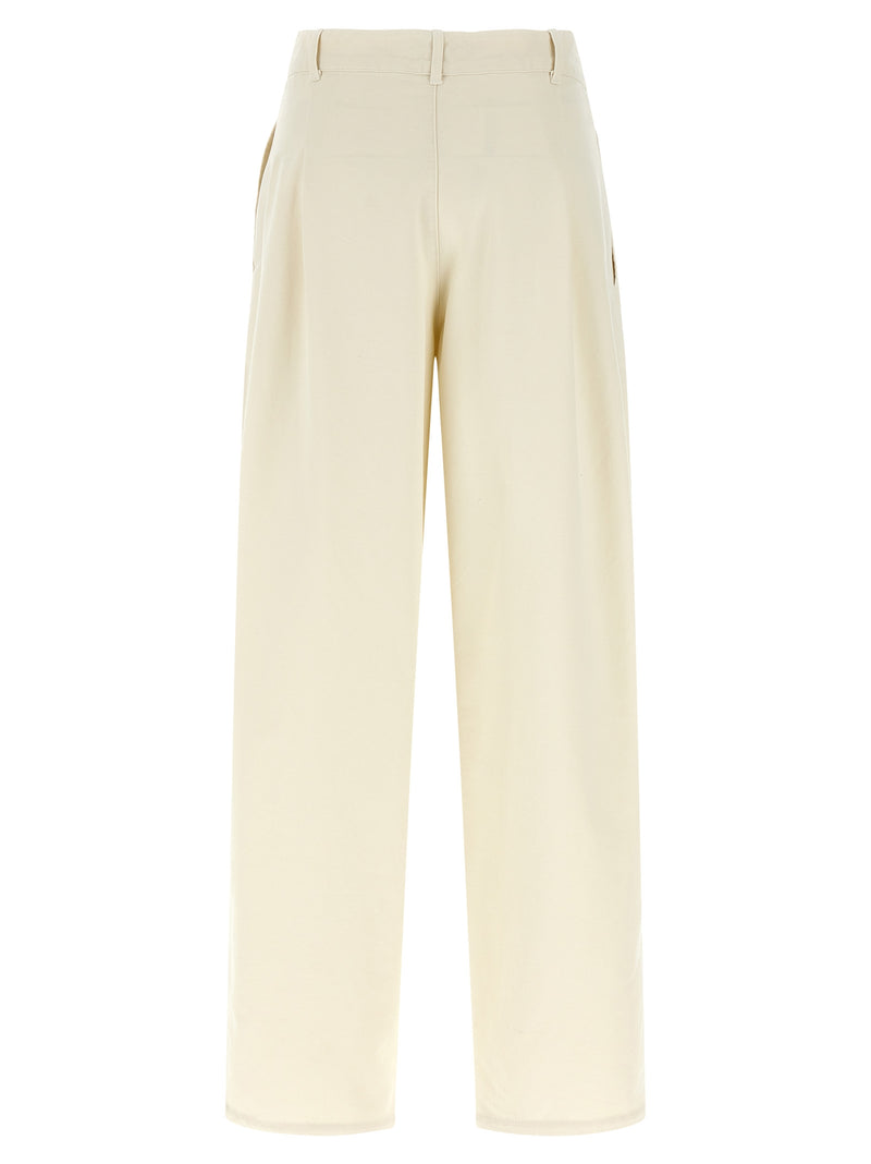 A.P.C. Beige Cotton Casual Pants