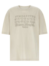 Maison Margiela Beige Cotton T-Shirt for Men