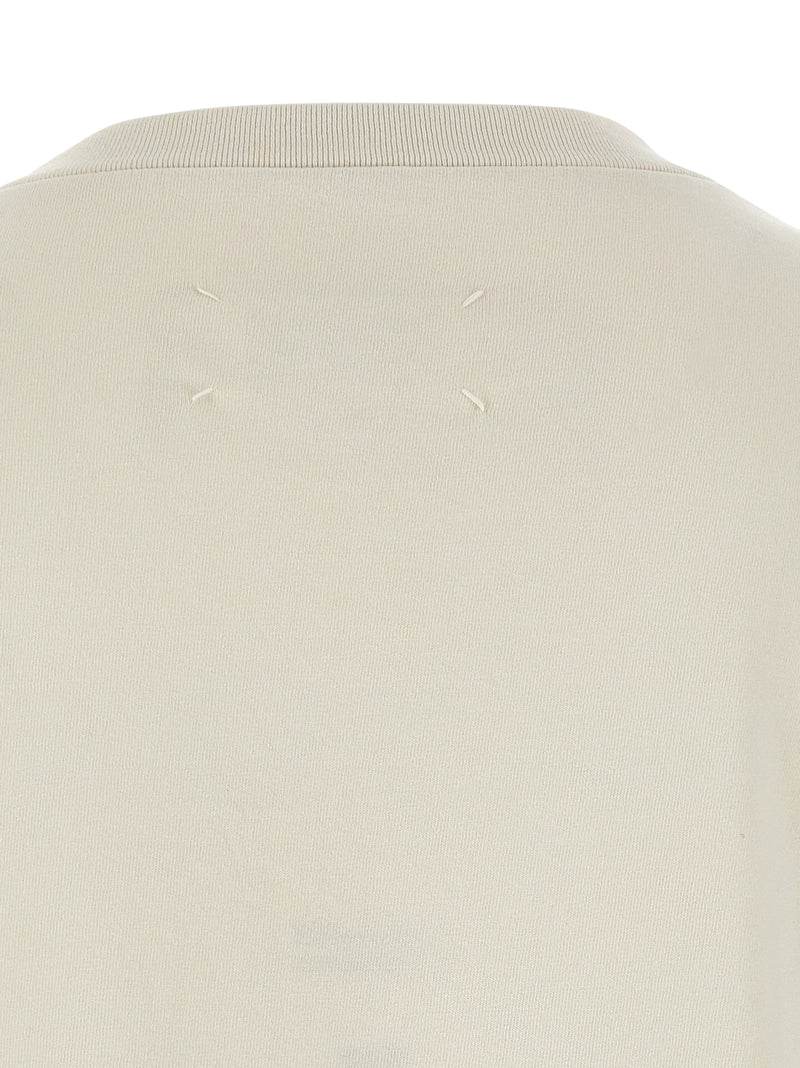 Maison Margiela Beige Cotton T-Shirt for Men