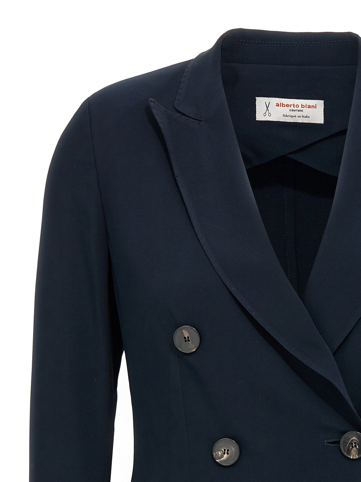 Veste Alberto Biani en viscose bleue
