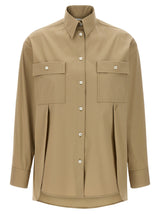 Ferragamo Beige Cotton Blouse