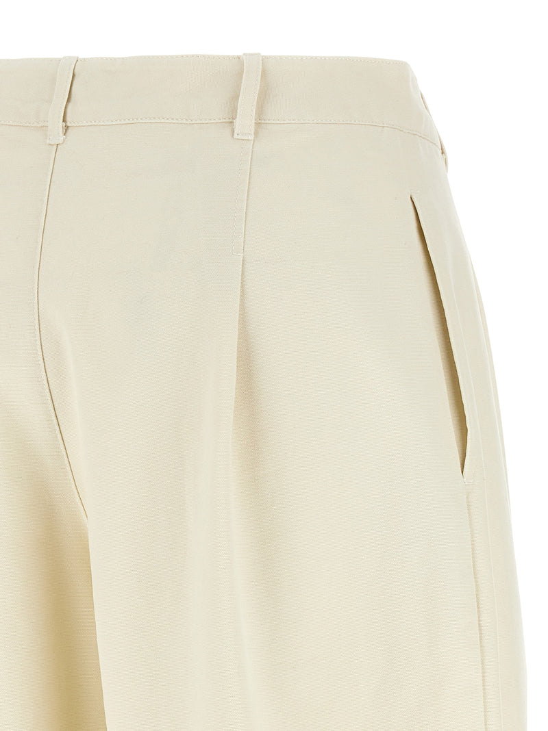 A.P.C. Beige Cotton Casual Pants