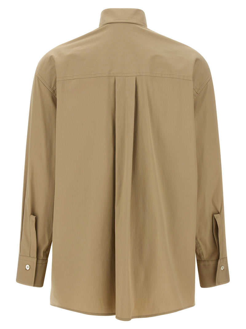 Ferragamo Beige Cotton Blouse - Chic and Elegant Design