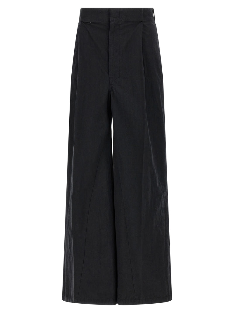 Maison Margiela Black Cotton Casual Pants