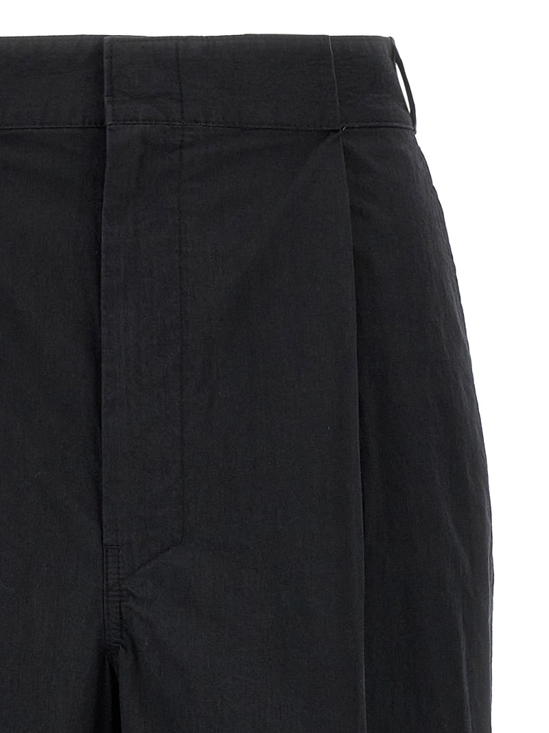 Maison Margiela Black Cotton Casual Pants