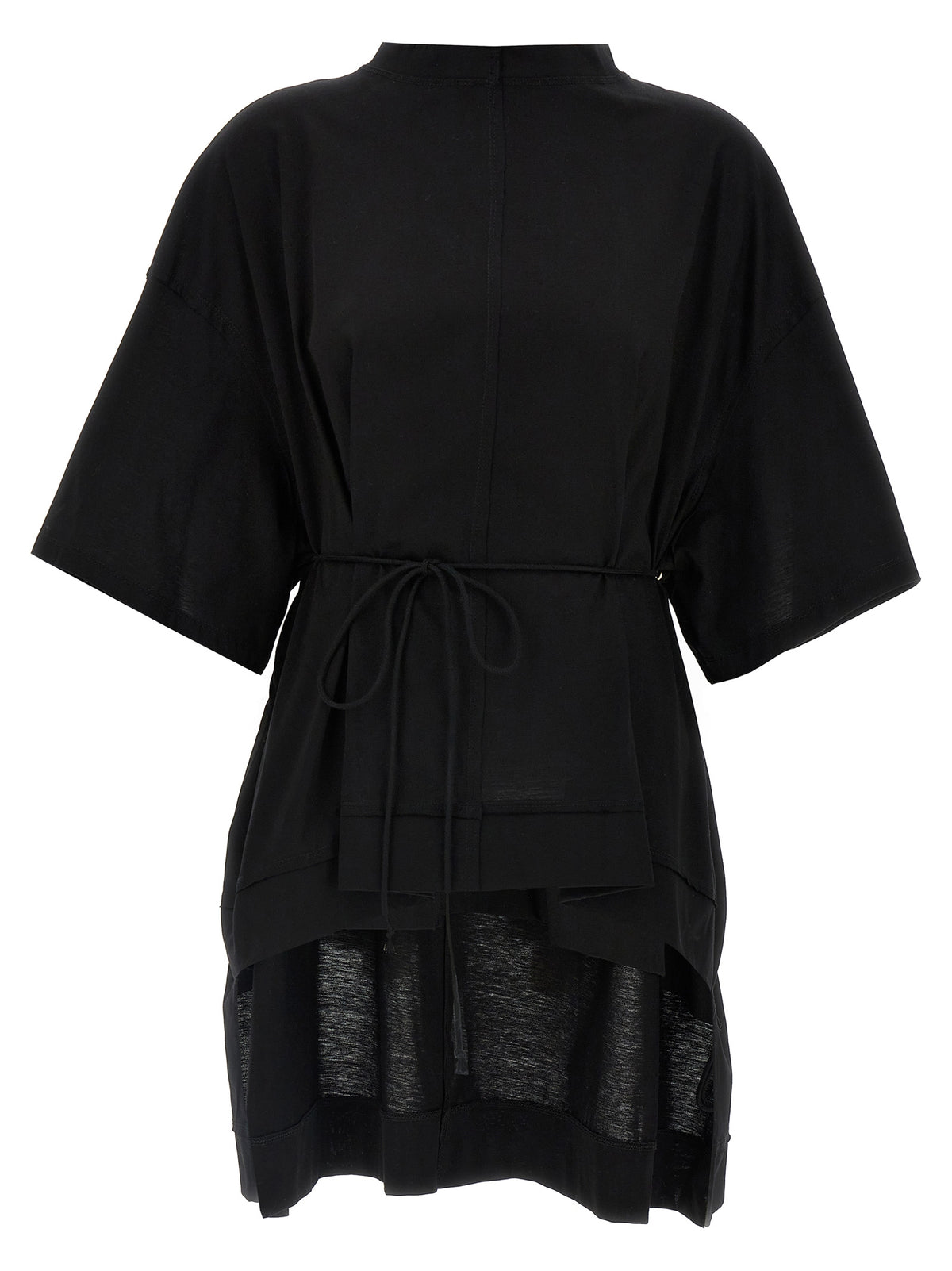 T-shirt en coton noir DI.LA3 PARI'