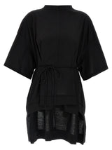 T-shirt en coton noir DI.LA3 PARI'
