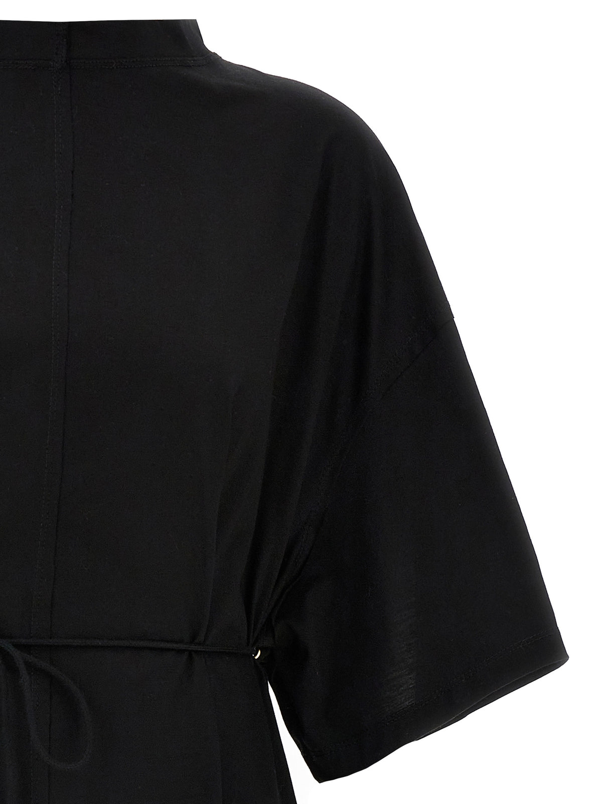 T-shirt en coton noir DI.LA3 PARI'