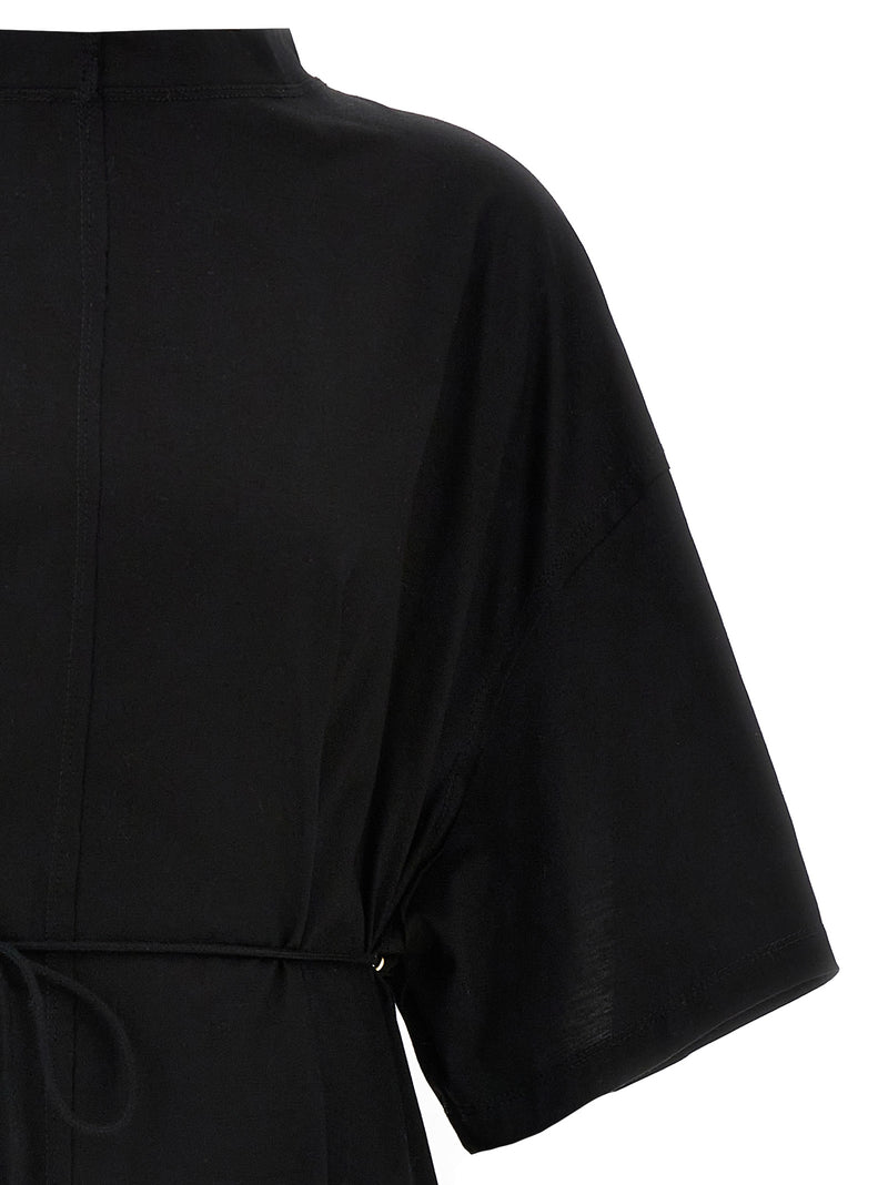 DI.LA3 PARI' Black Cotton T-Shirt