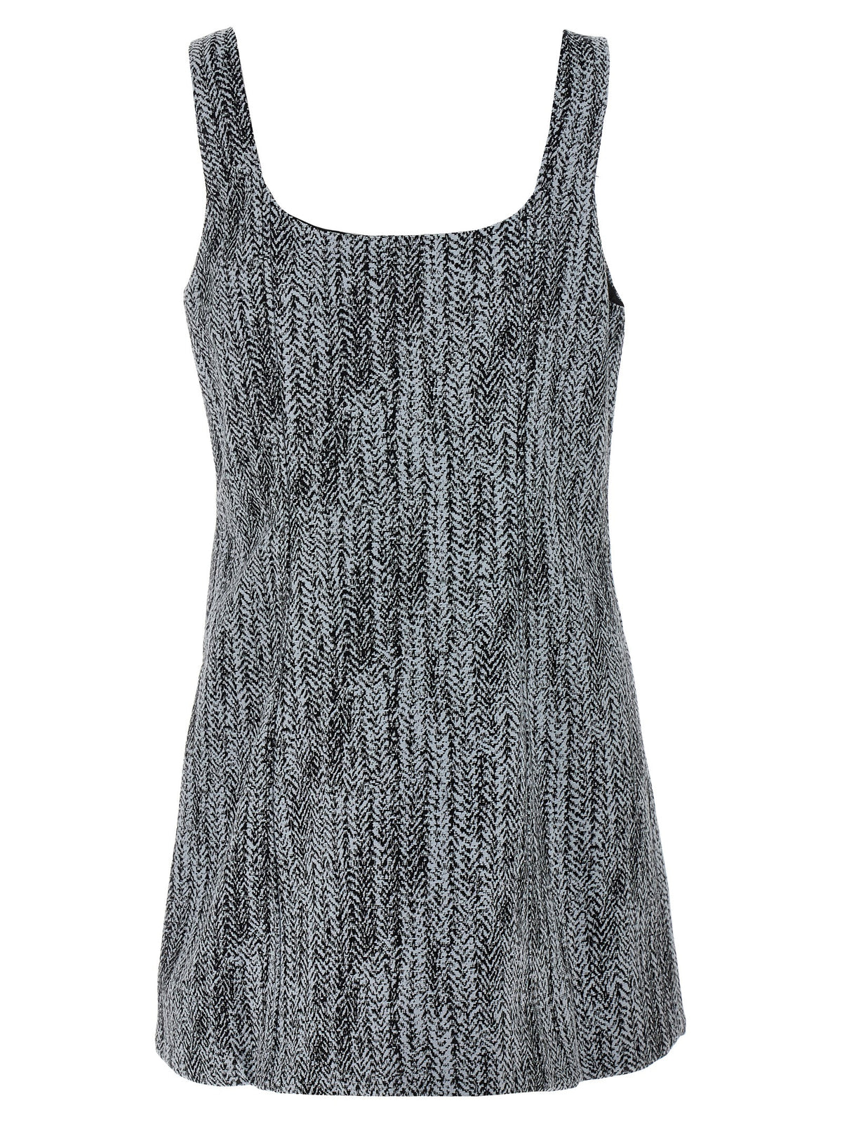 Ganni Multicolor Cotton Short Dress - Effortless Elegance