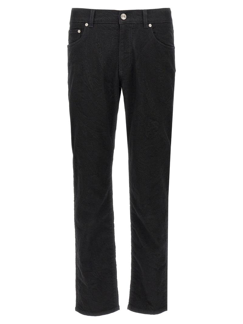Etro Black Cotton Jeans Denim