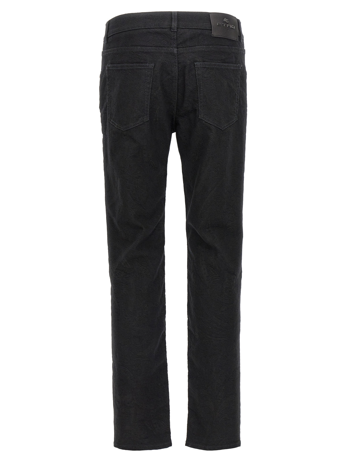 Etro Jean en Denim de Coton Noir