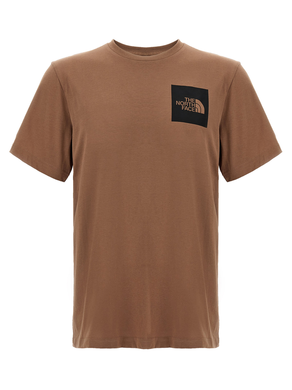 T-shirt The North Face en coton marron