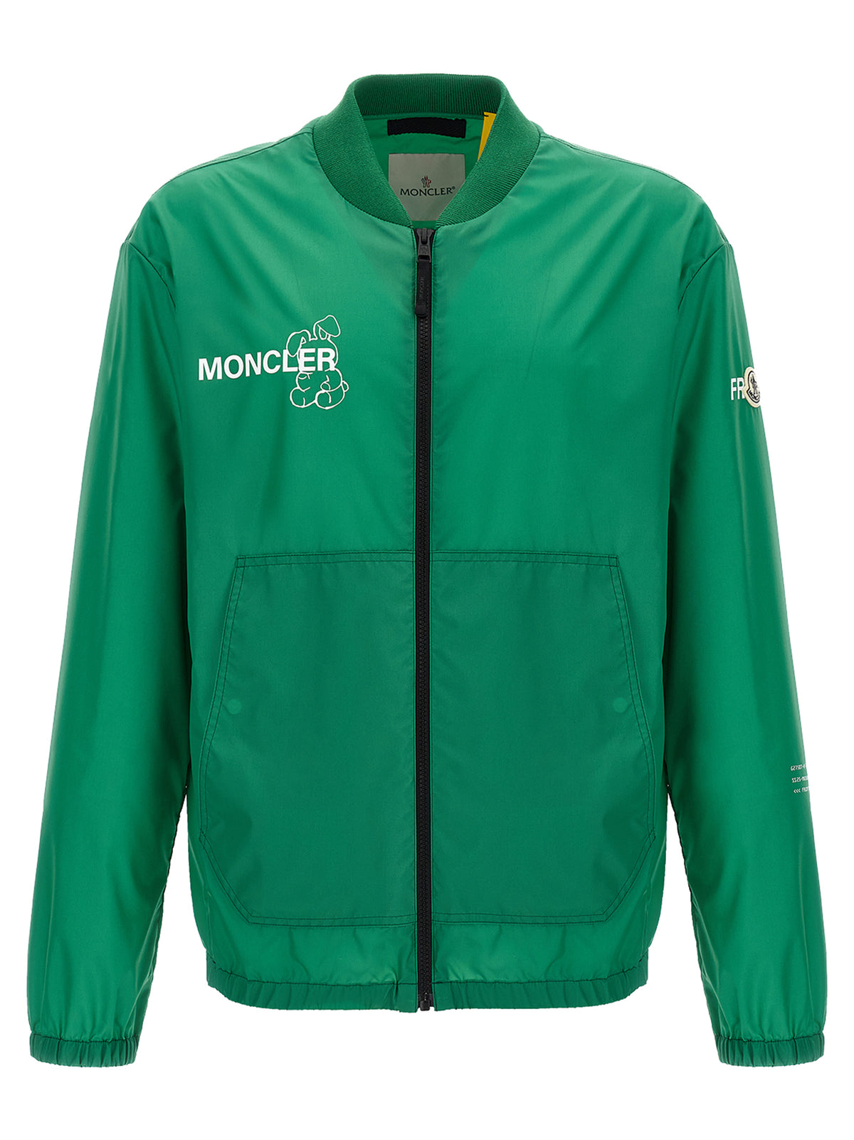 Blouson bomber bicolore en polyamide MONCLER GENIUS