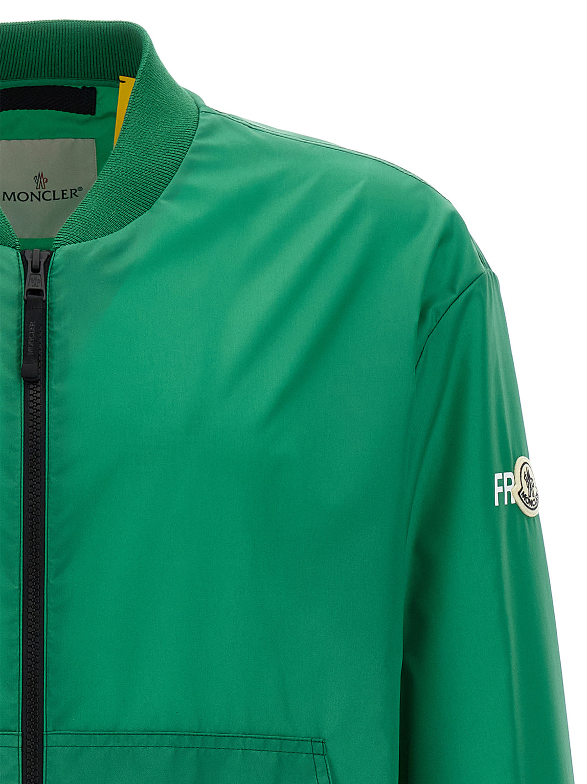 Blouson bomber bicolore en polyamide MONCLER GENIUS