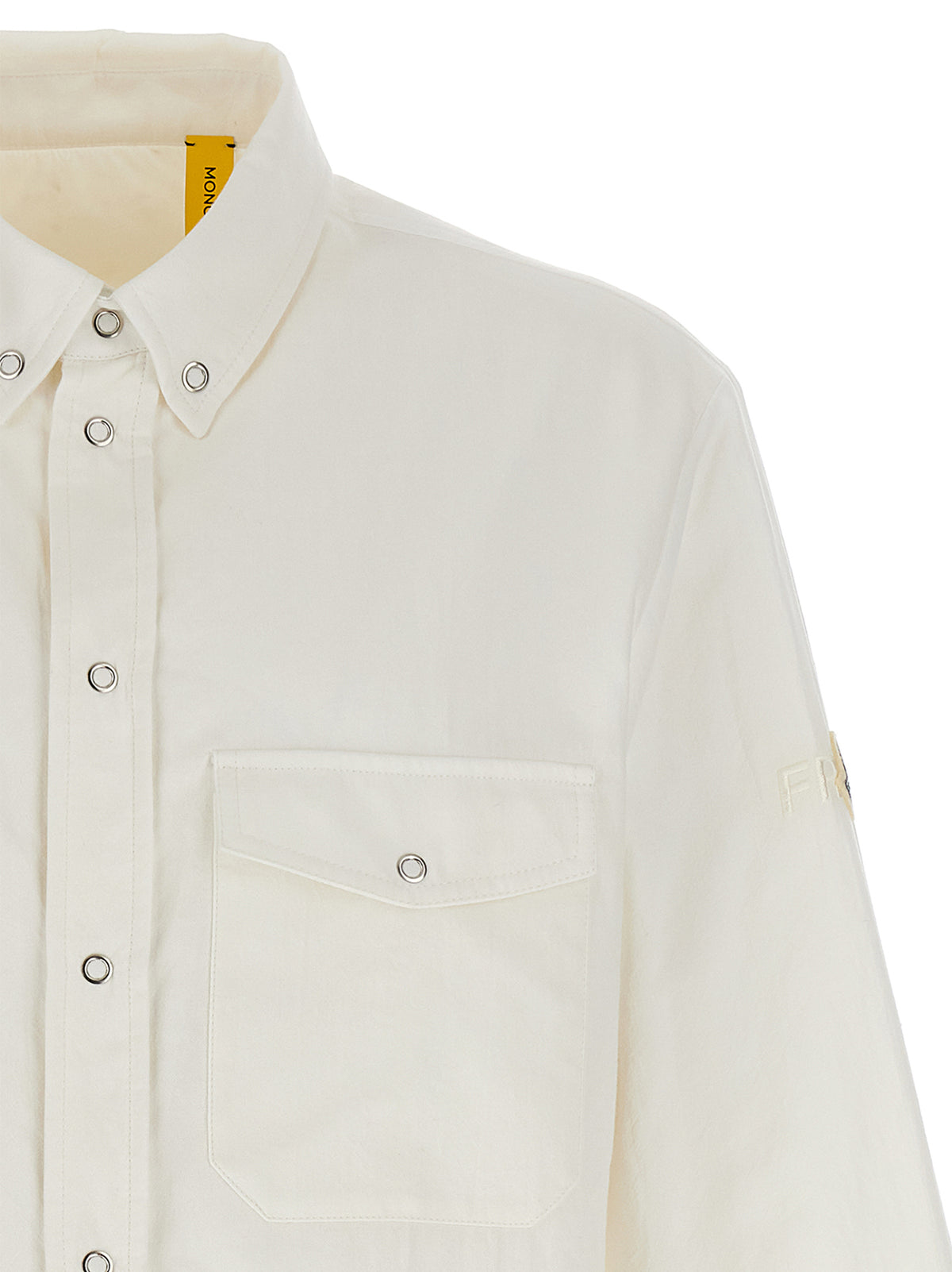 MONCLER GENIUS White Polyamide Blouse