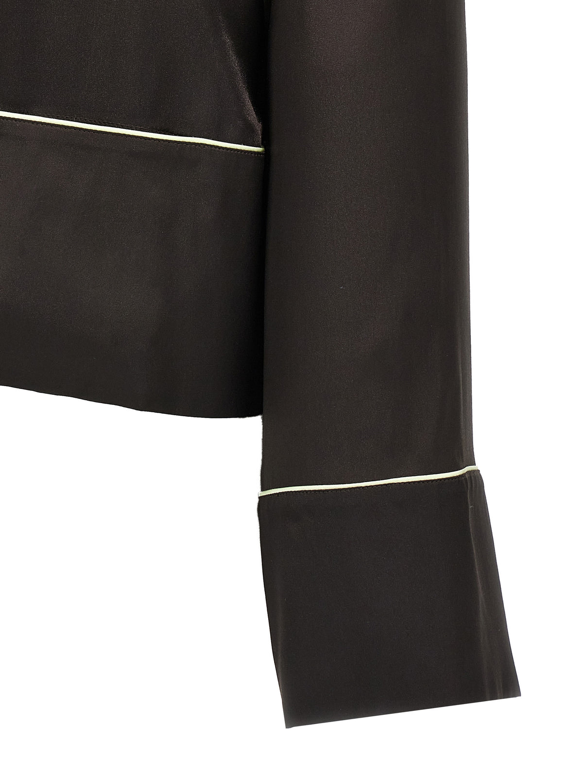 Off-White Black Acetate Blouse