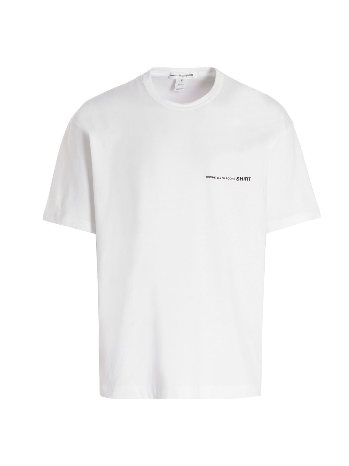 T-shirt en coton blanc Comme des Garçons