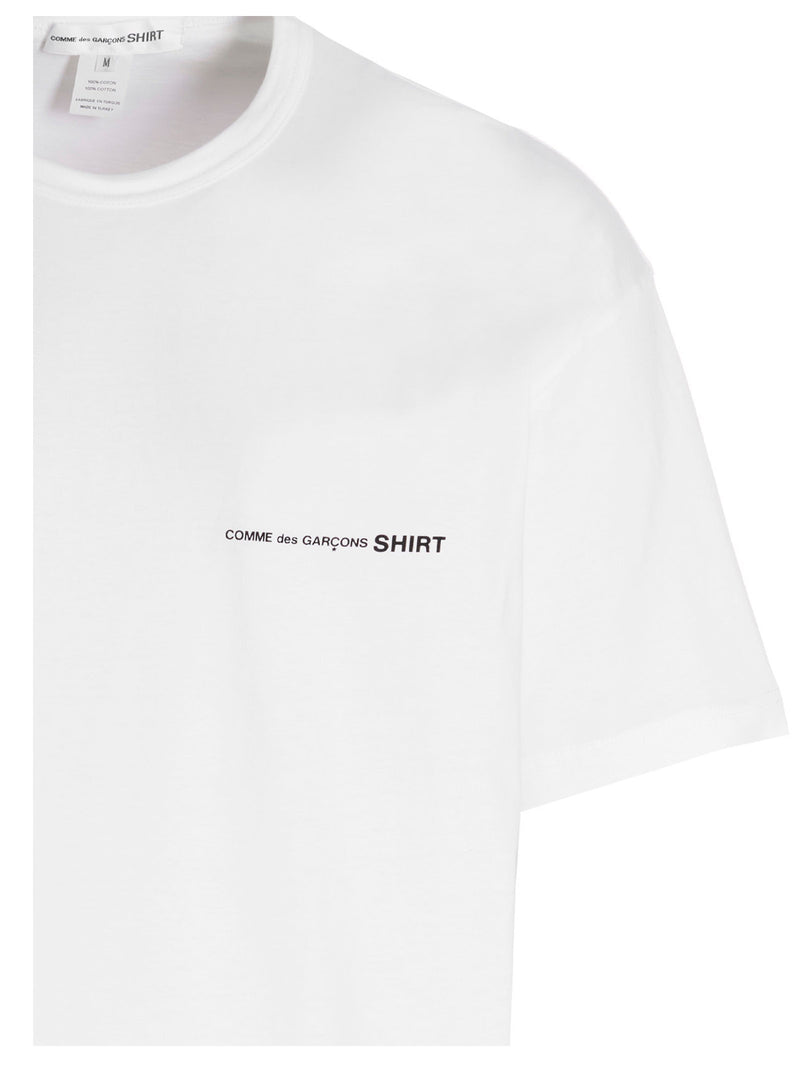 T-shirt en coton blanc Comme des Garçons