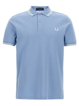 Polo Comme des Garçons en coton bleu