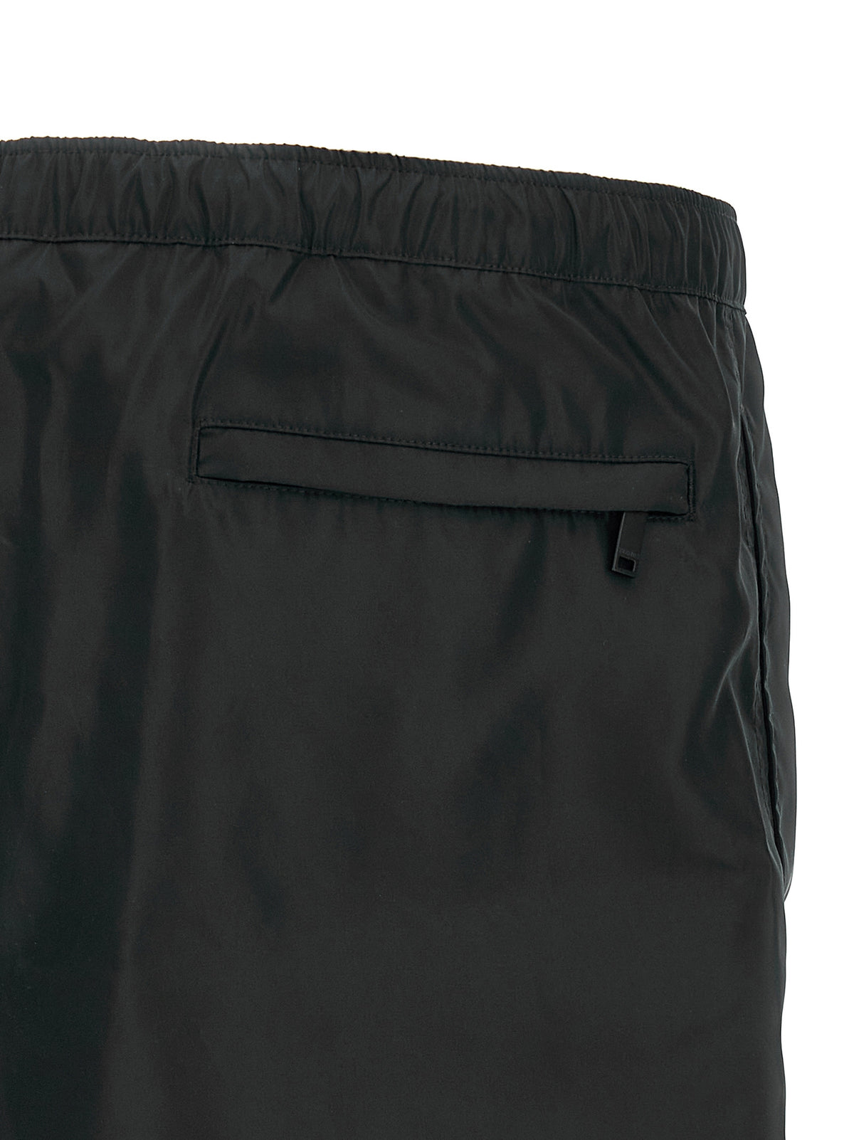 Valentino Garavani Black Polyamide Swim Shorts