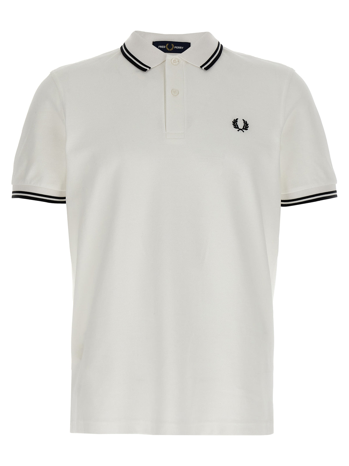 Comme Des Garçons Polo En Coton Blanc