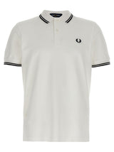 Comme Des Garçons Polo En Coton Blanc